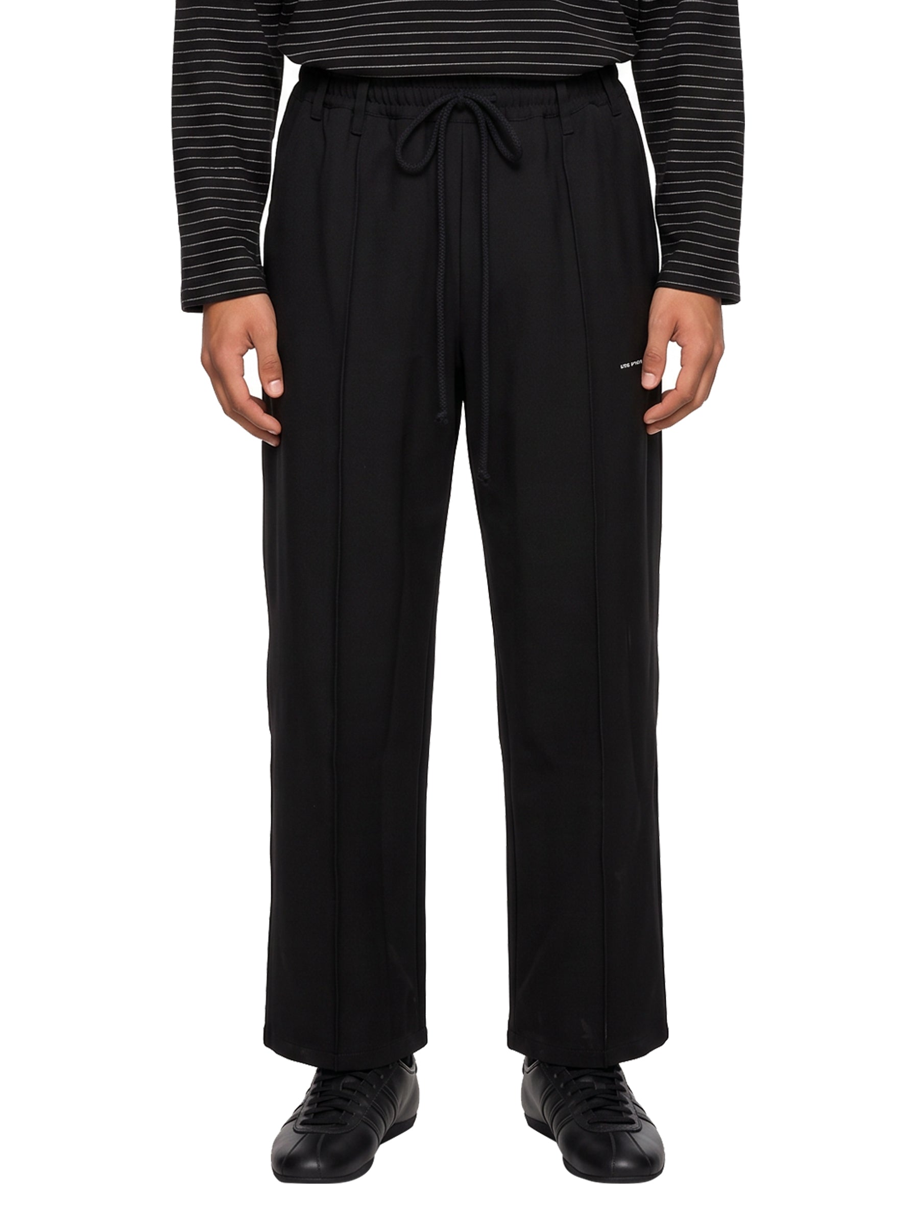 Pantaloni Tear Drop Track in nero 