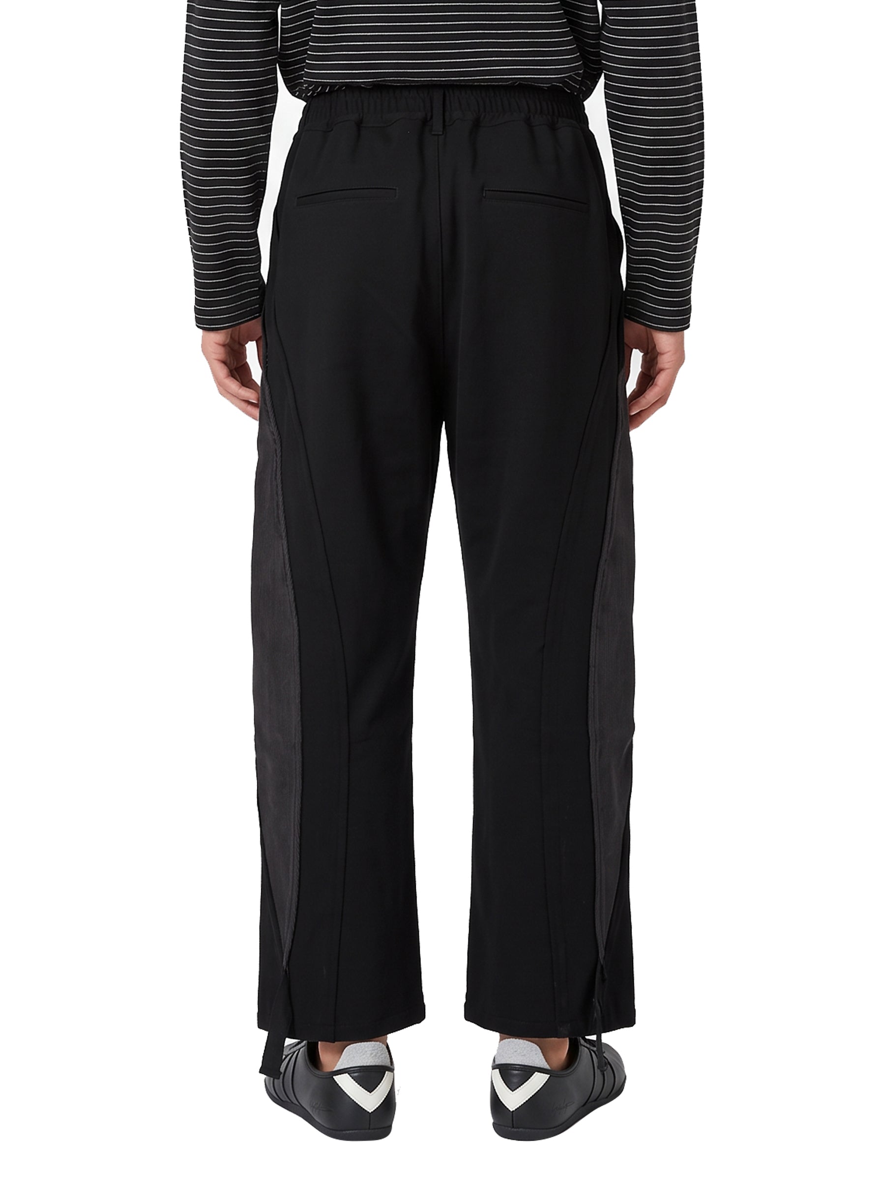 Pantaloni Tear Drop Track in nero 