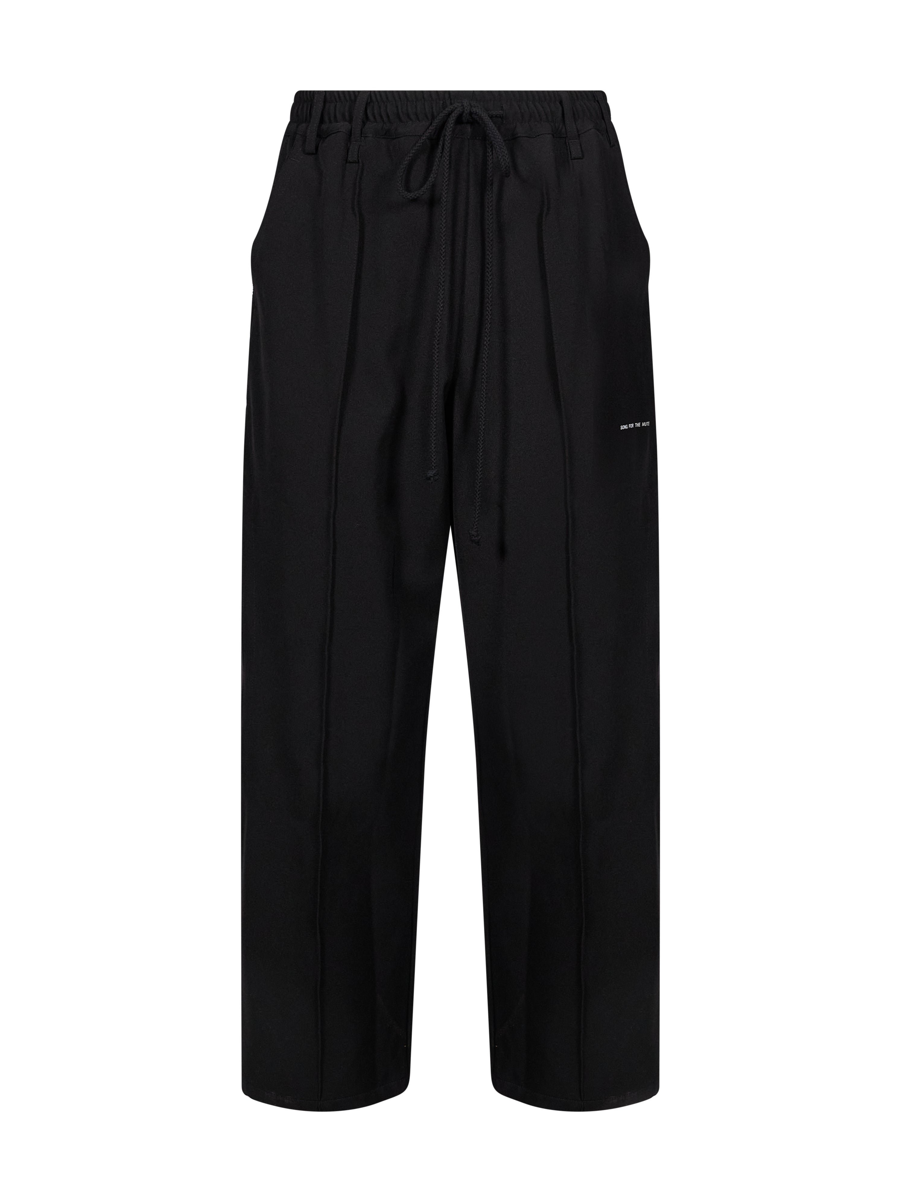 Pantaloni Tear Drop Track in nero 