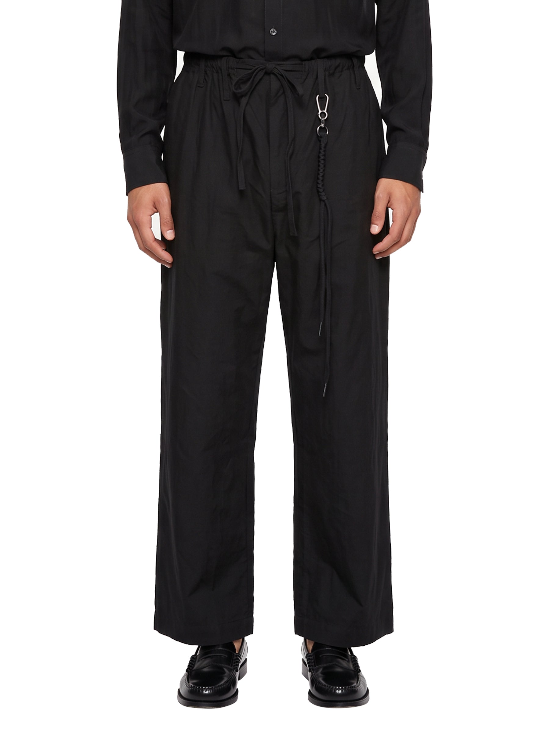 Pantaloni Hakama in nero 