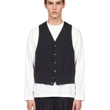 Gilet classico in nero 