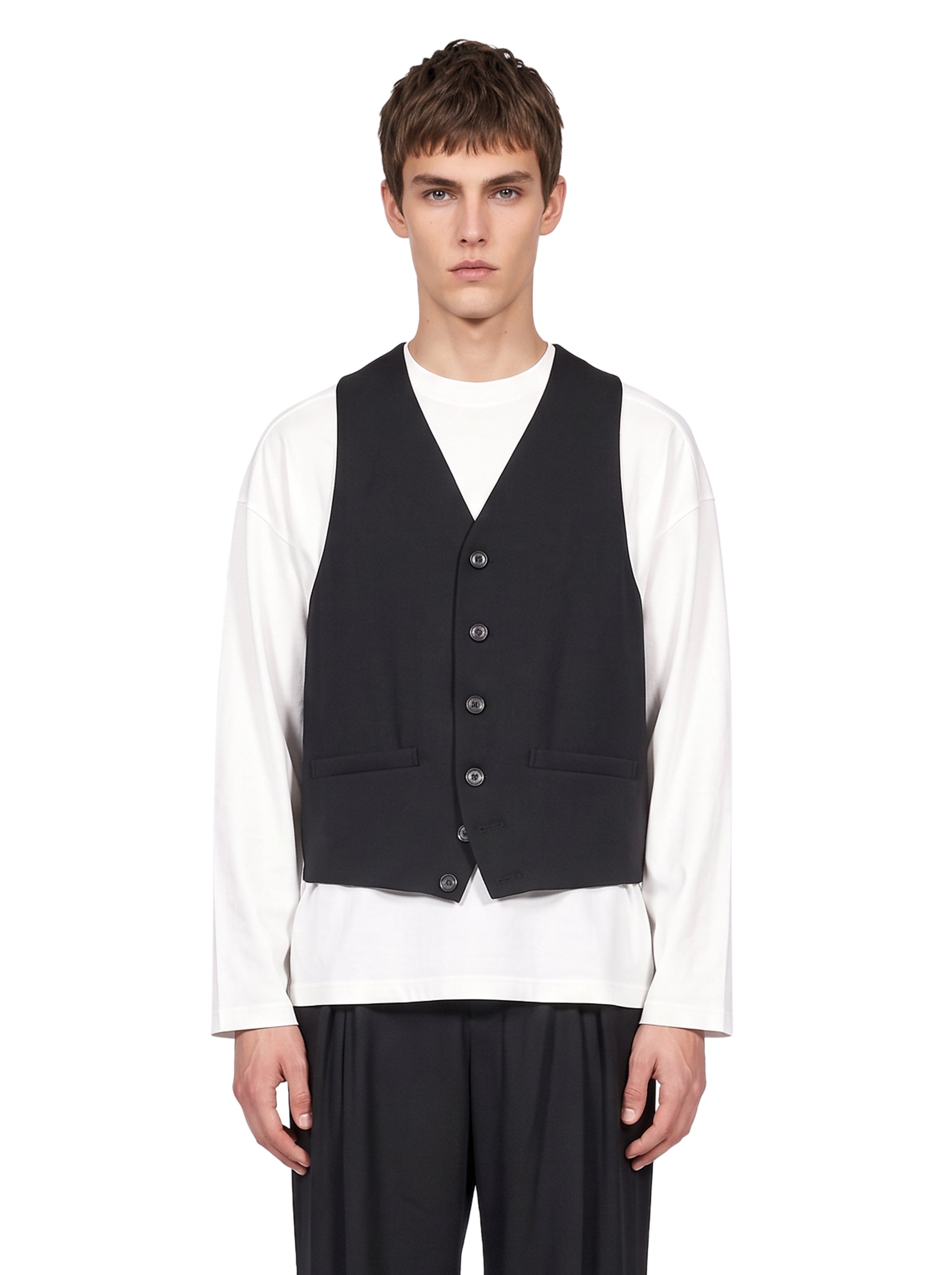 Gilet classico in nero 