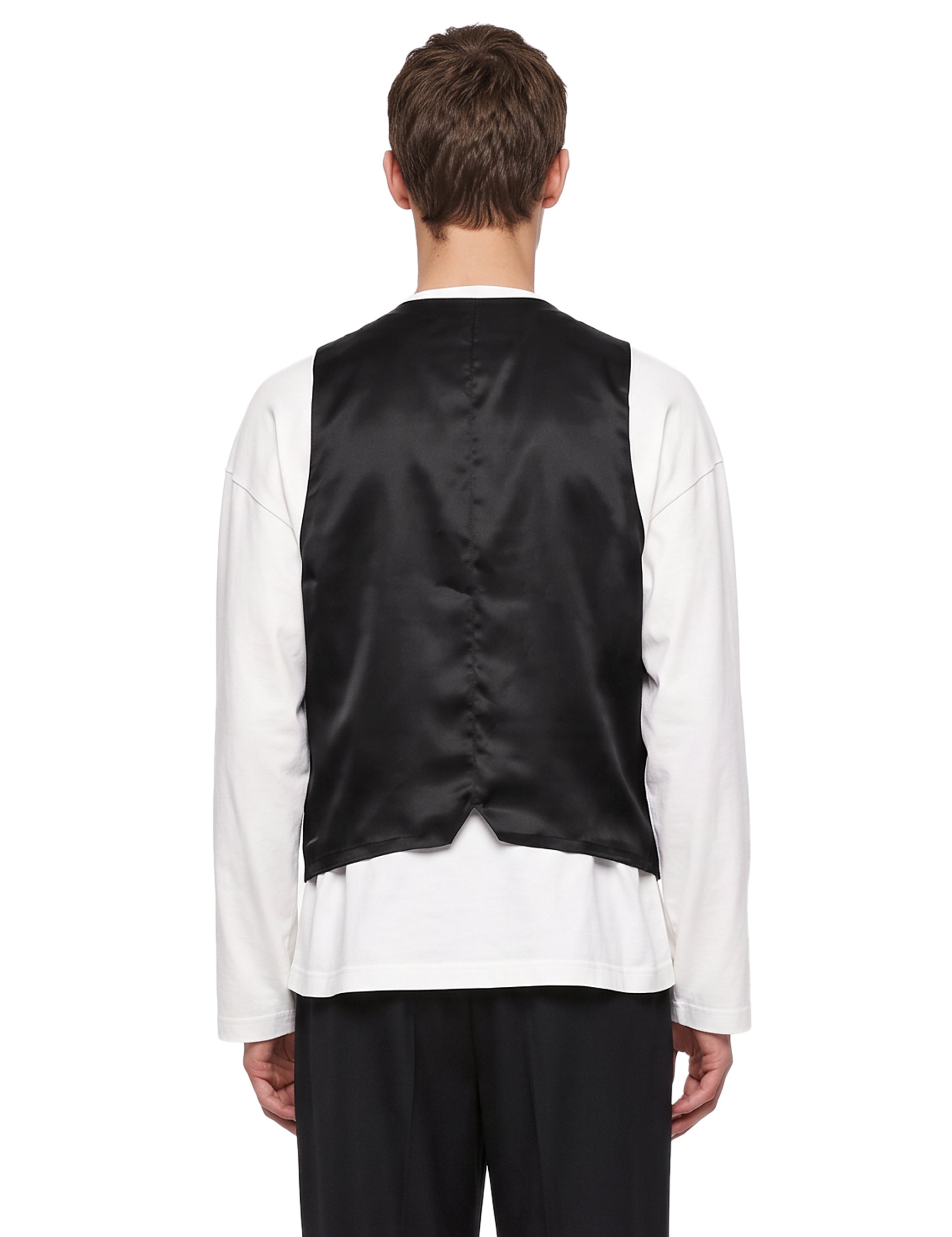 Gilet classico in nero 