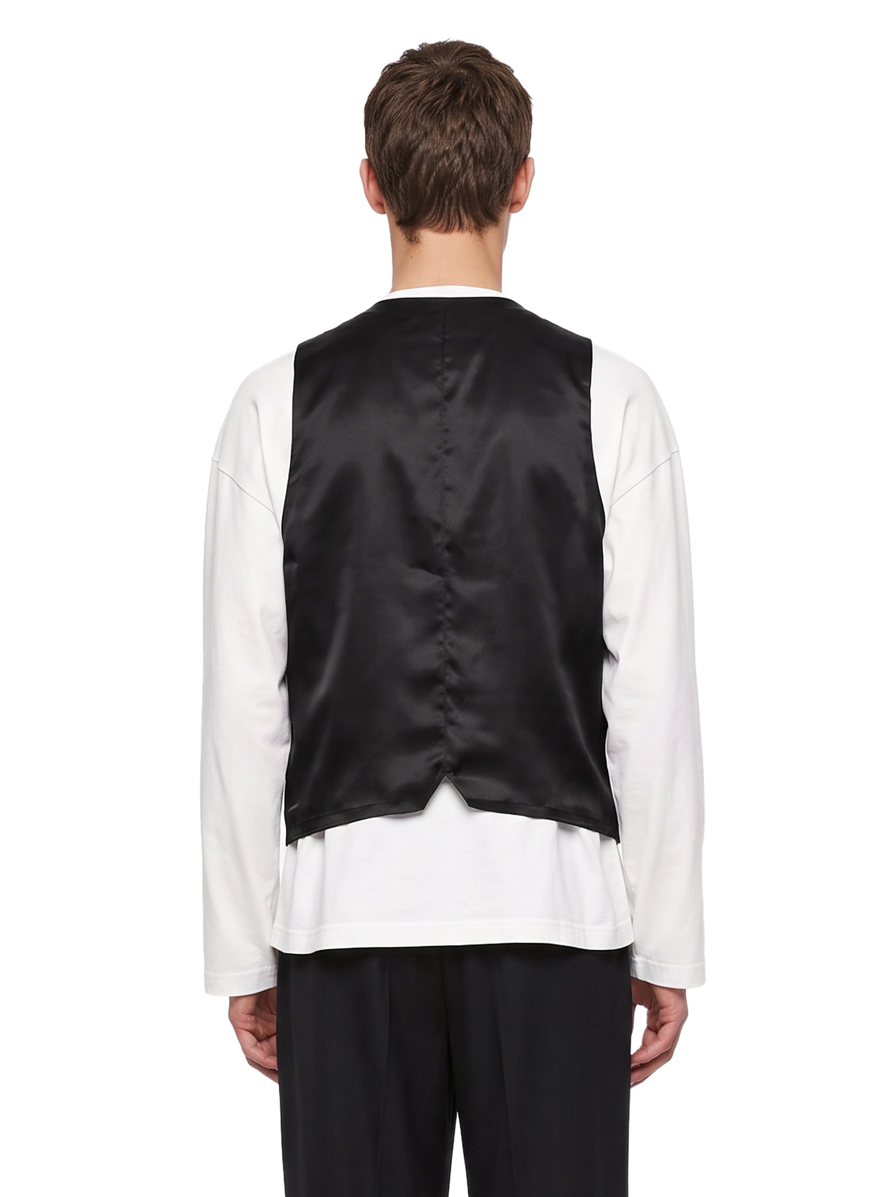 Gilet classico in nero 