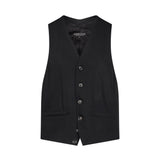 Gilet classico in nero 