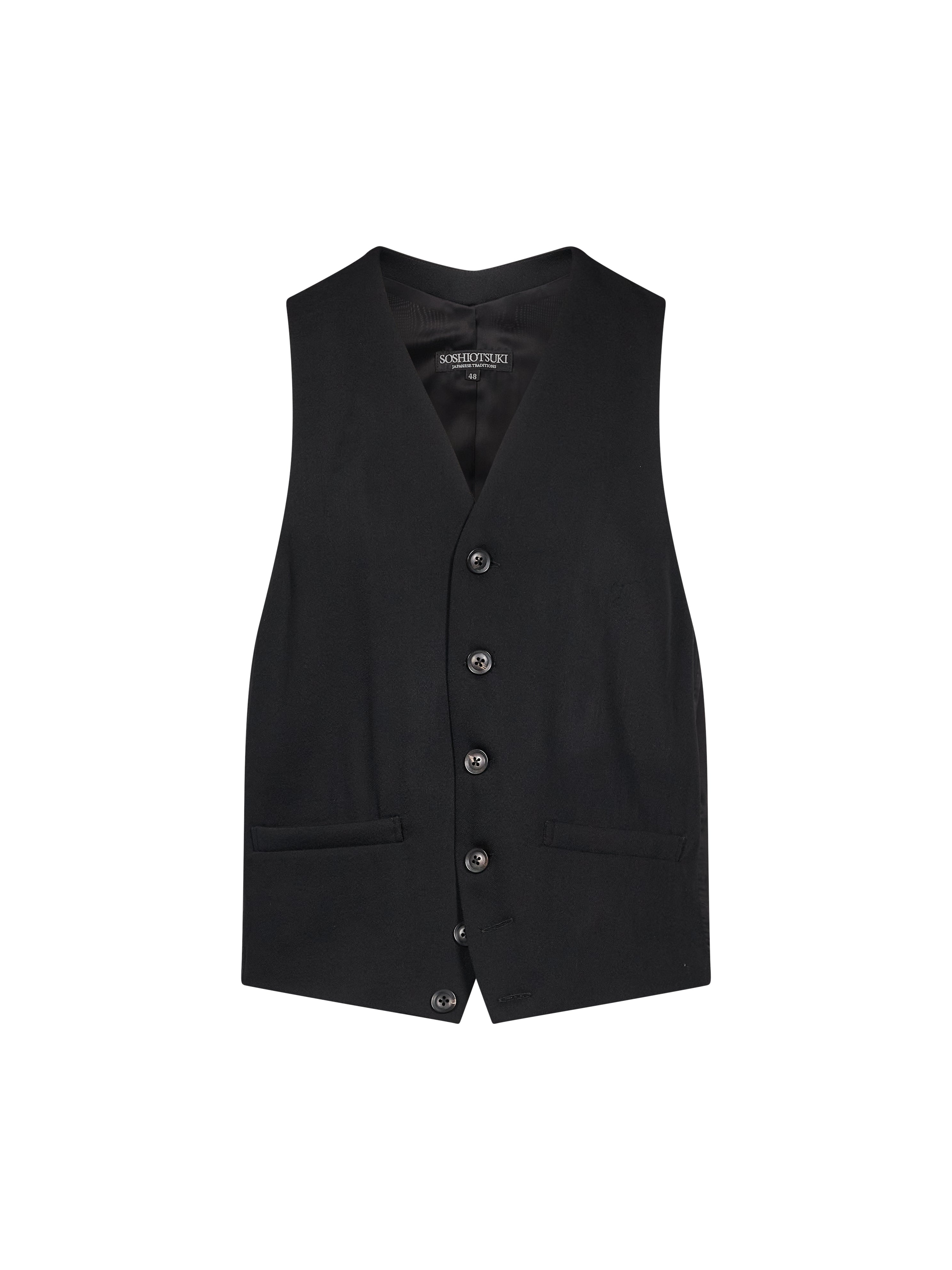 Gilet classico in nero 