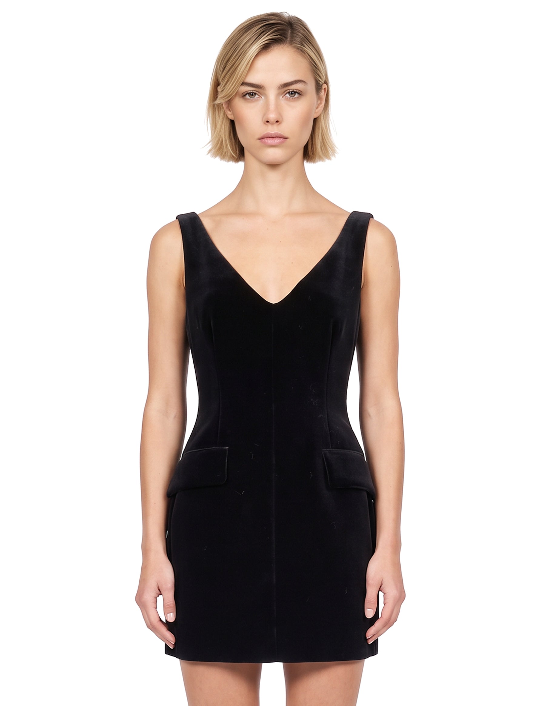 Abito mini Tefrite in nero 