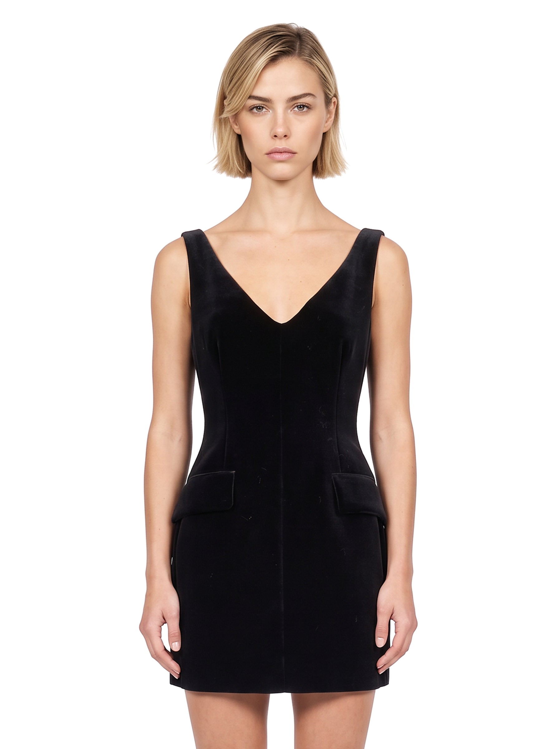 Abito mini Tefrite in nero 