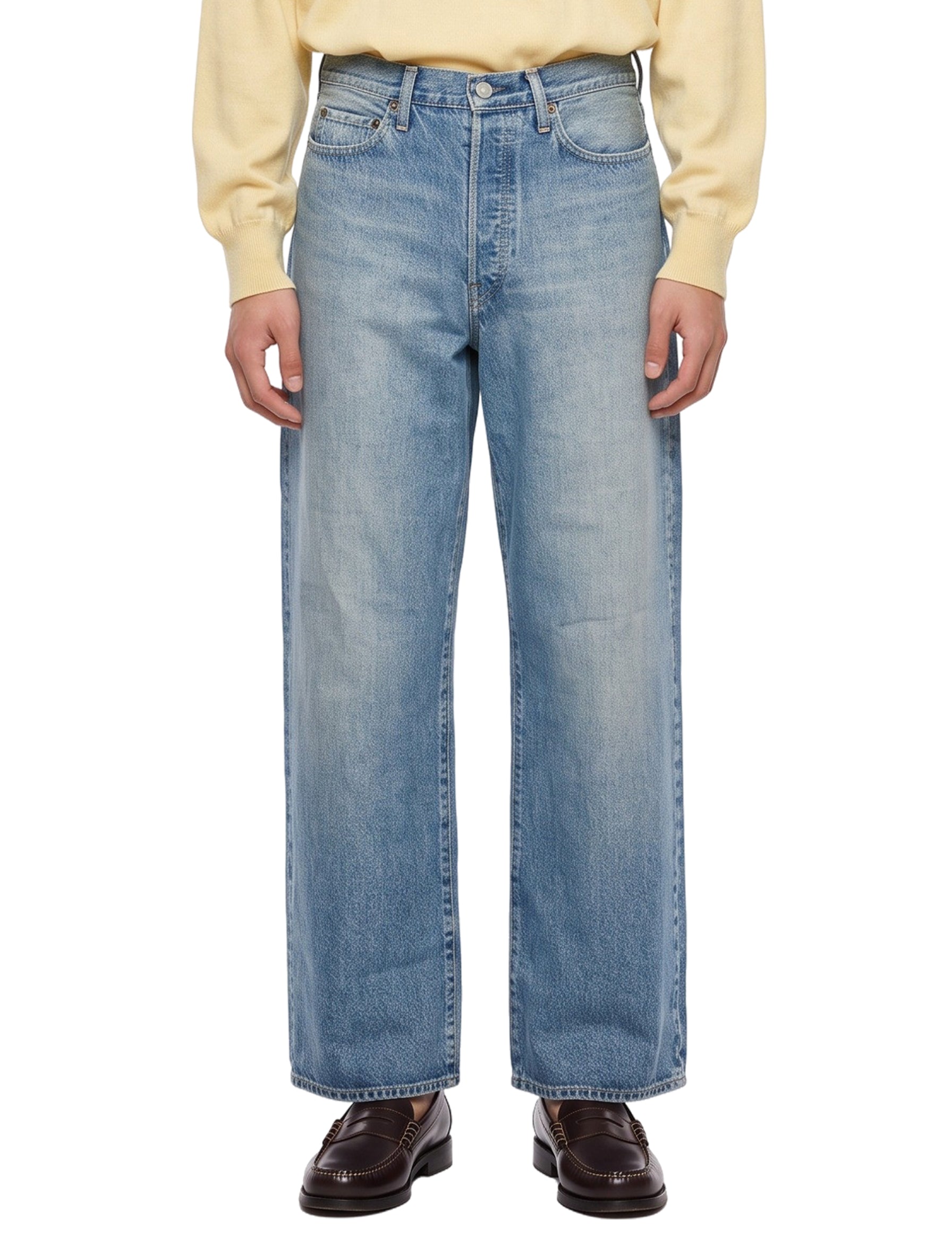 Jeans loose in blu 