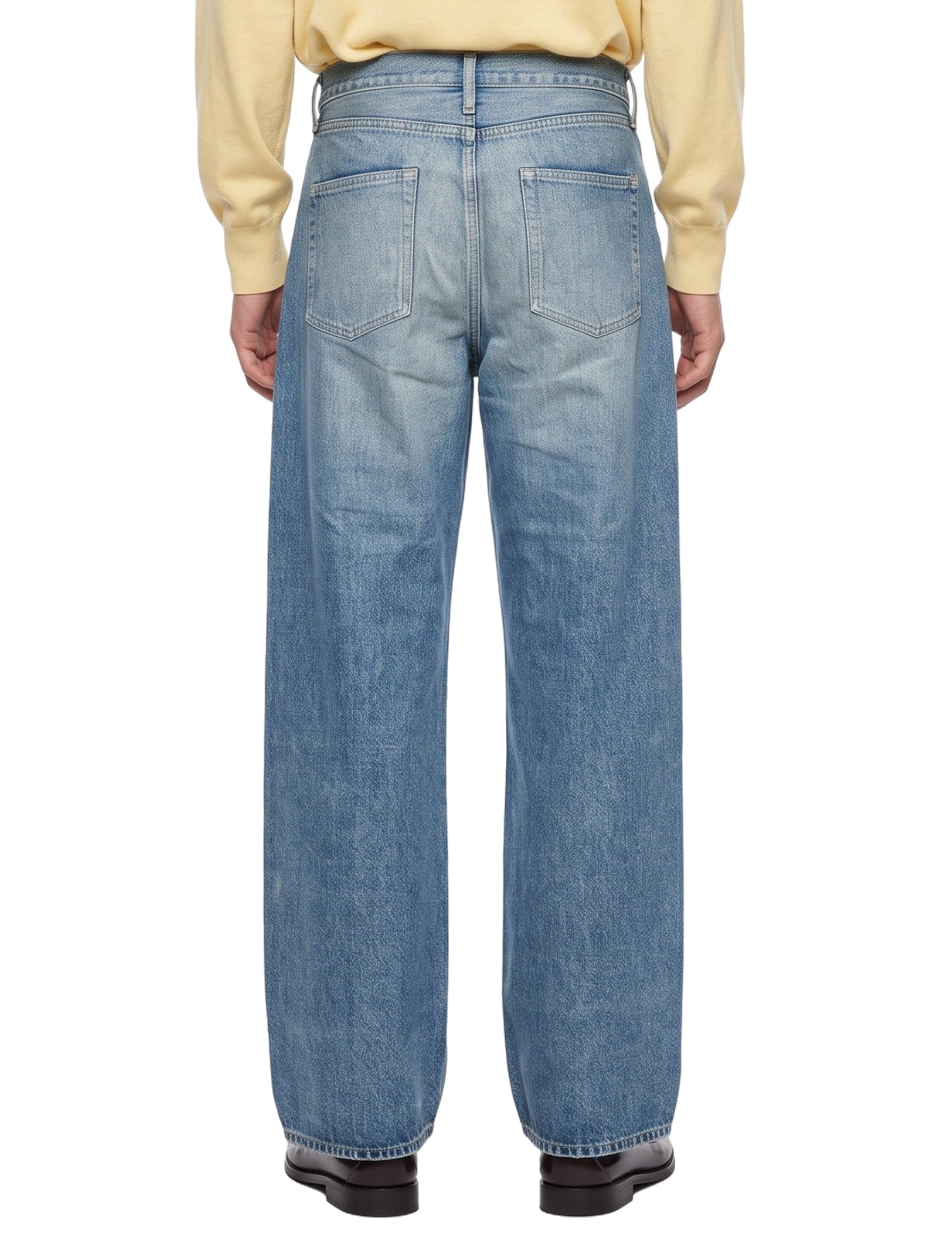 Jeans loose in blu 
