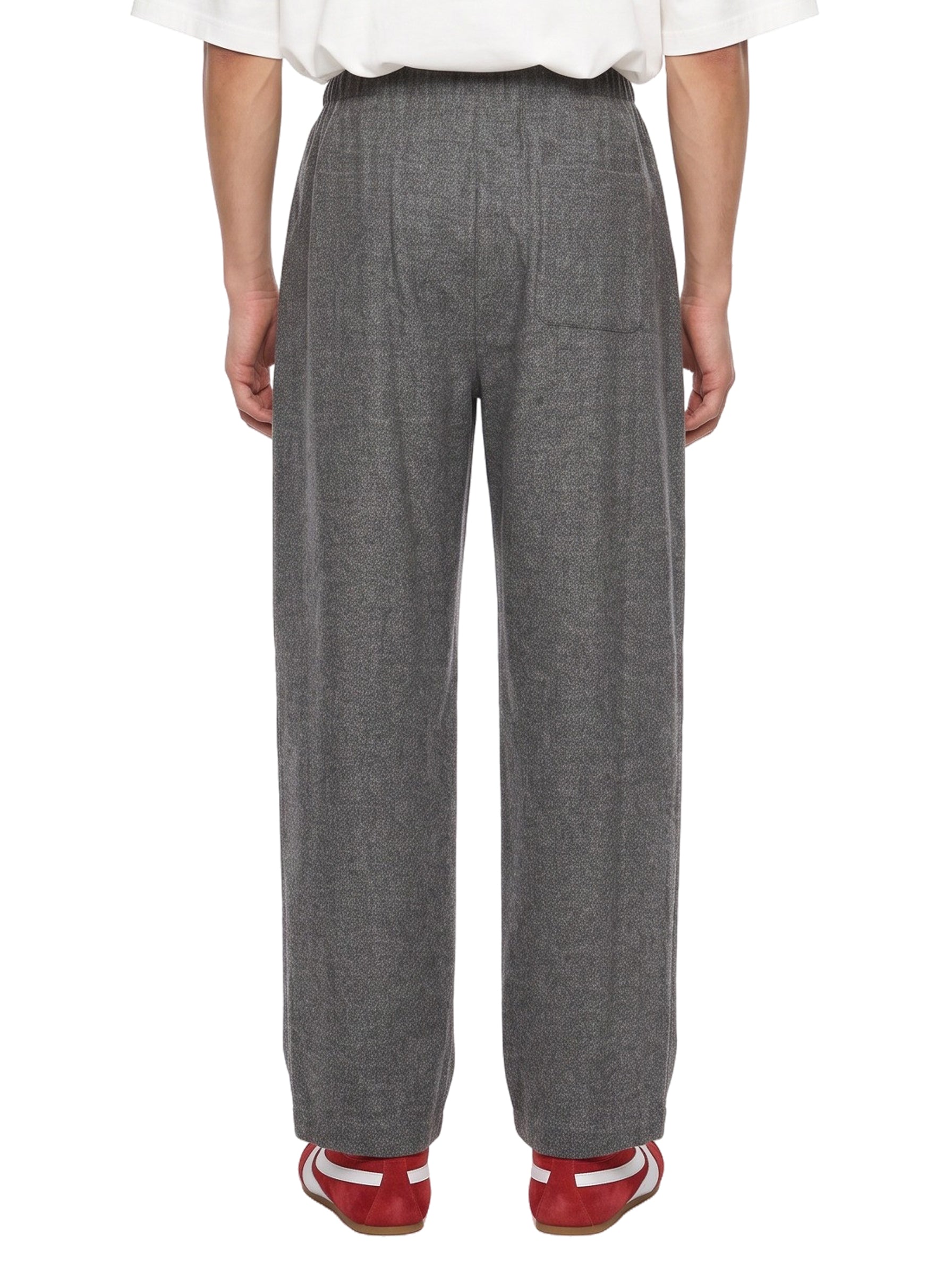 Pantaloni con coulisse in grigio 