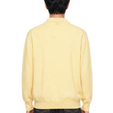 Polo in maglia giallo 
