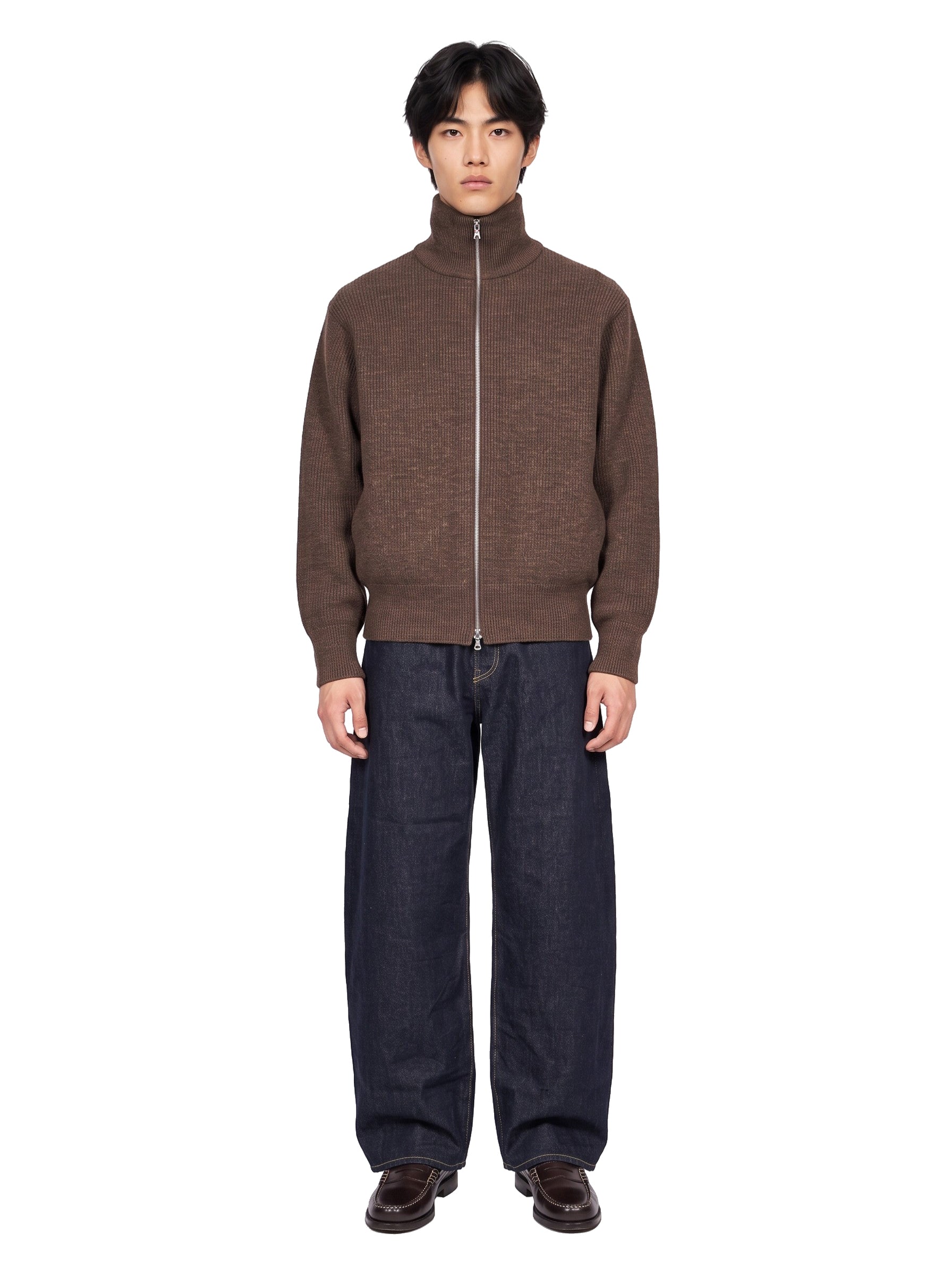 Maglia Drivers in marrone 