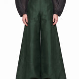 Pantaloni Isosceles in verde 