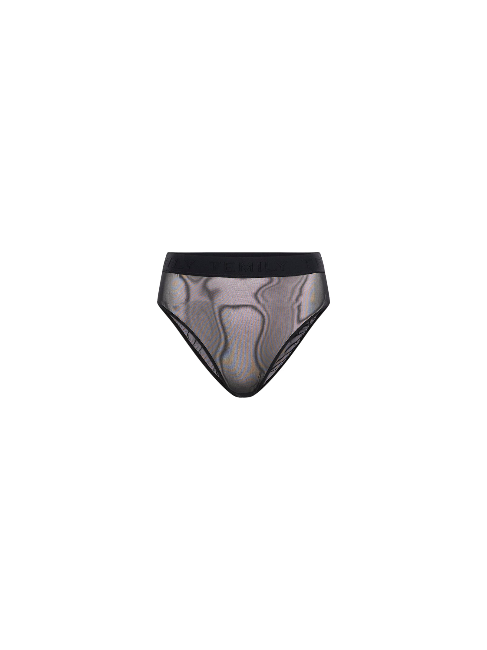Slip 90's knicker in nero 