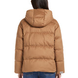 Piumino reversibile Dama in beige 