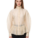 Camicia Elaine in beige 