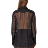 Blusa Edith in nero 