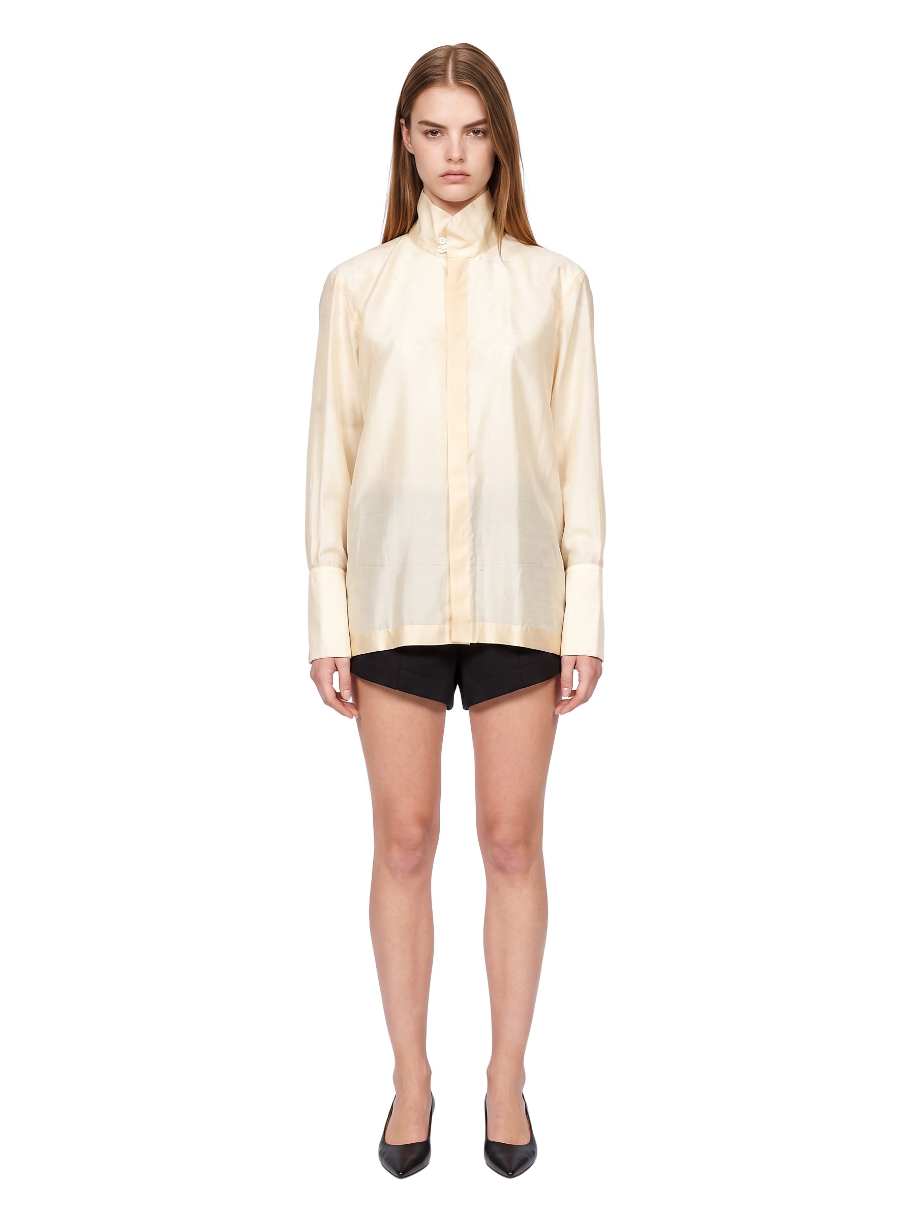 Camicia Edith in avorio 