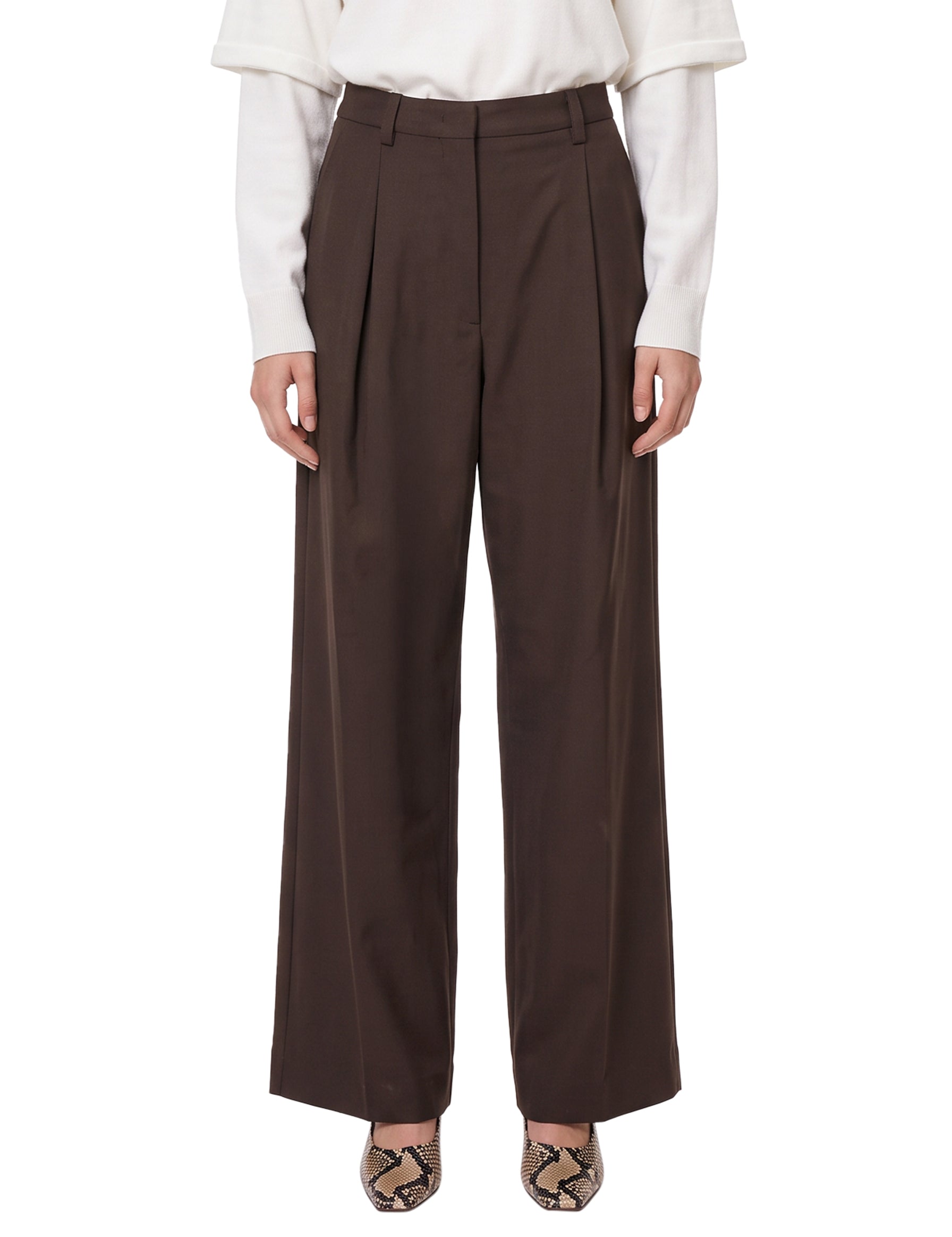 Pantaloni Axel in marrone 