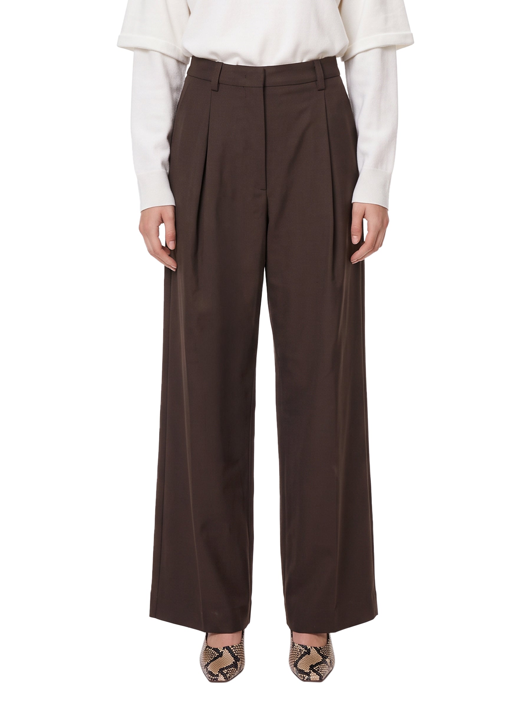 Pantaloni Axel in marrone 