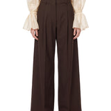 Pantaloni Billie in marrone 