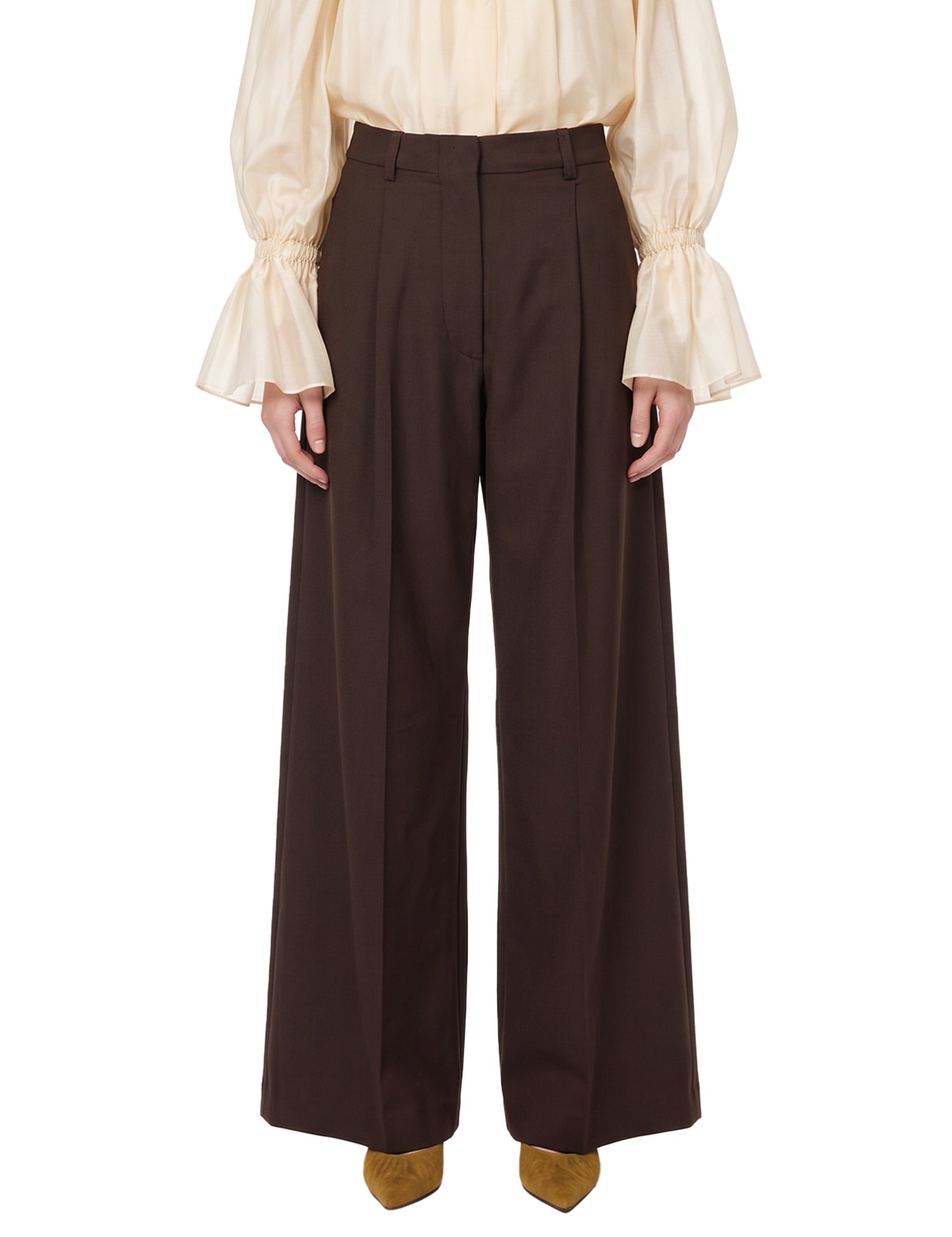 Pantaloni Billie in marrone 