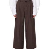 Pantaloni Deva in marrone 