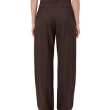 Pantaloni Dina in marrone 