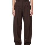 Pantaloni Dina in marrone 