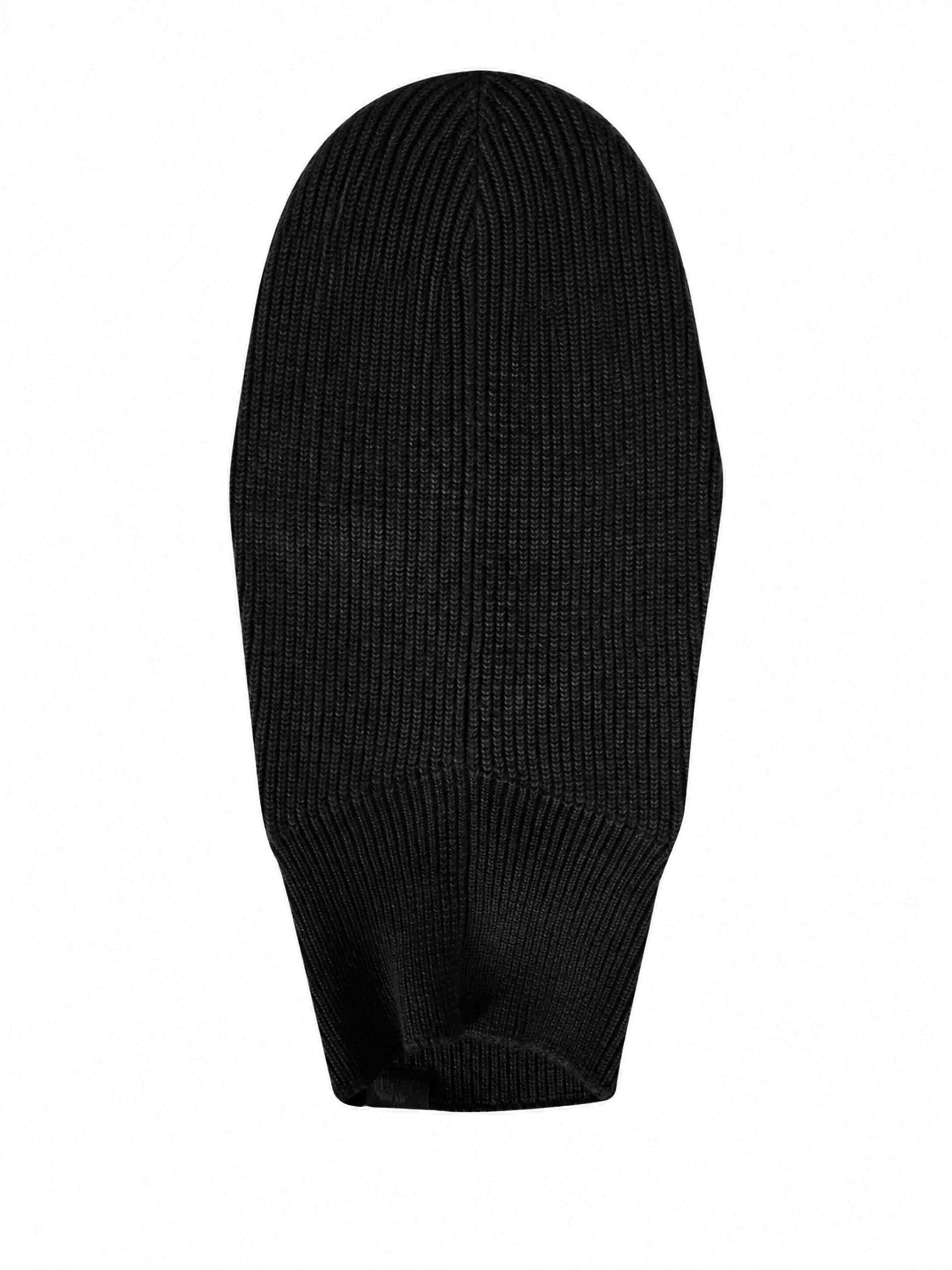 Balaclava in pile nero 