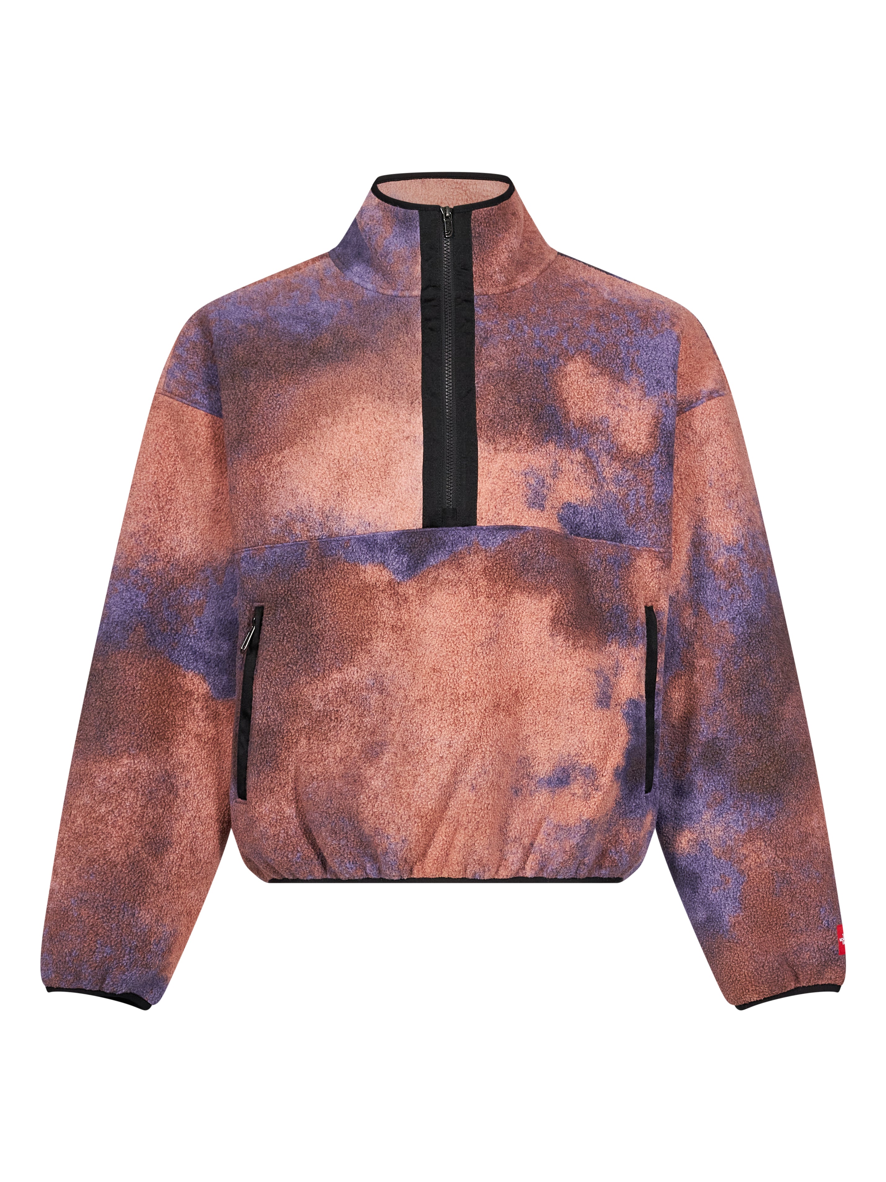 Giacca Polar Fleece con grafica Relaxed multicolor 