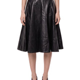 Goanna svasata in pelle in nero 