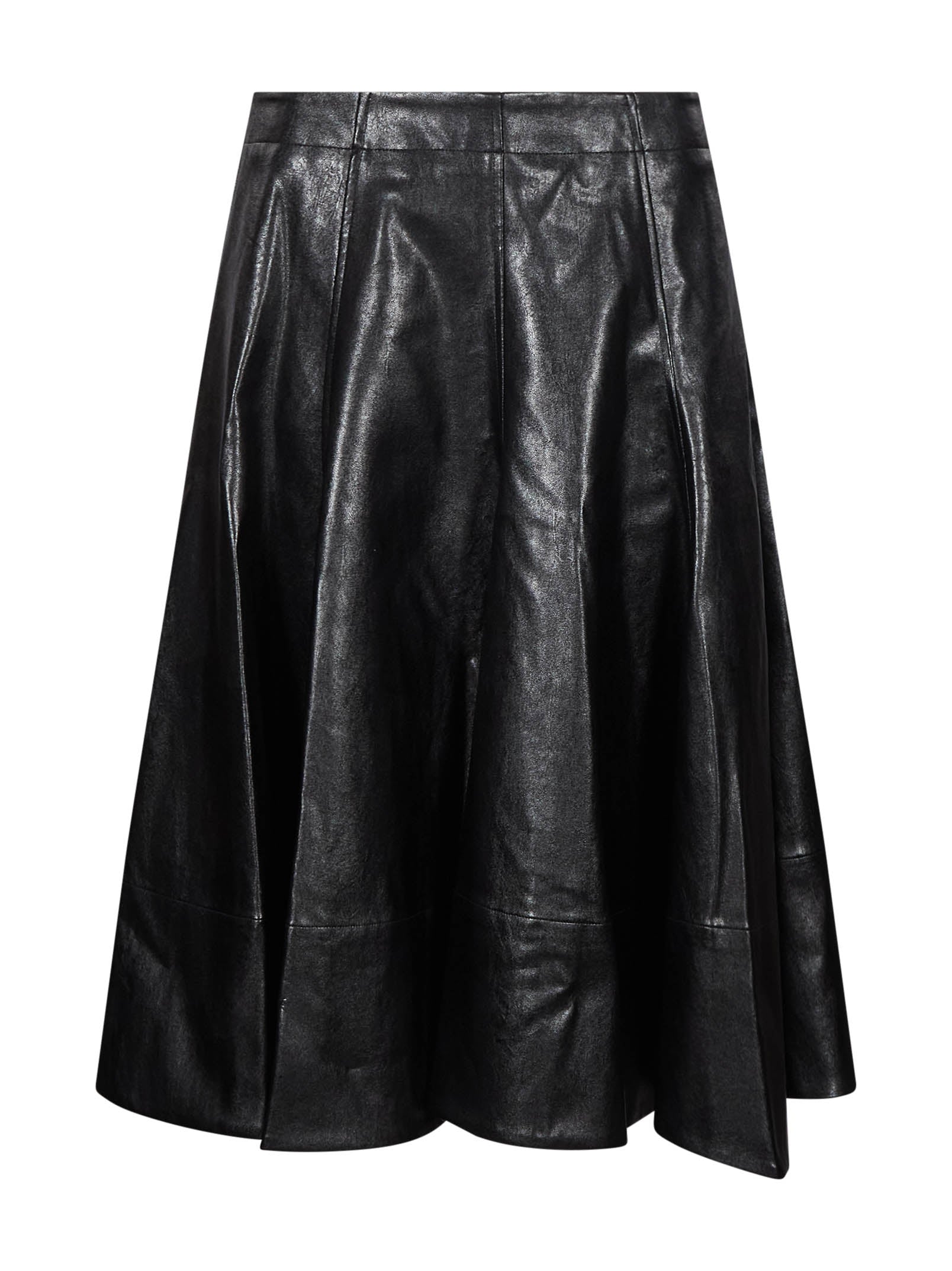 Goanna svasata in pelle in nero 
