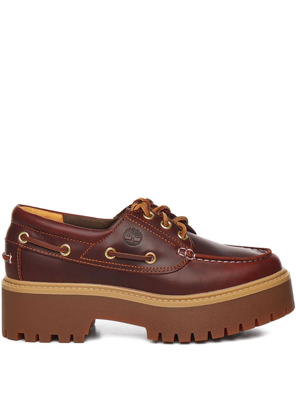 stone street boat shoe 