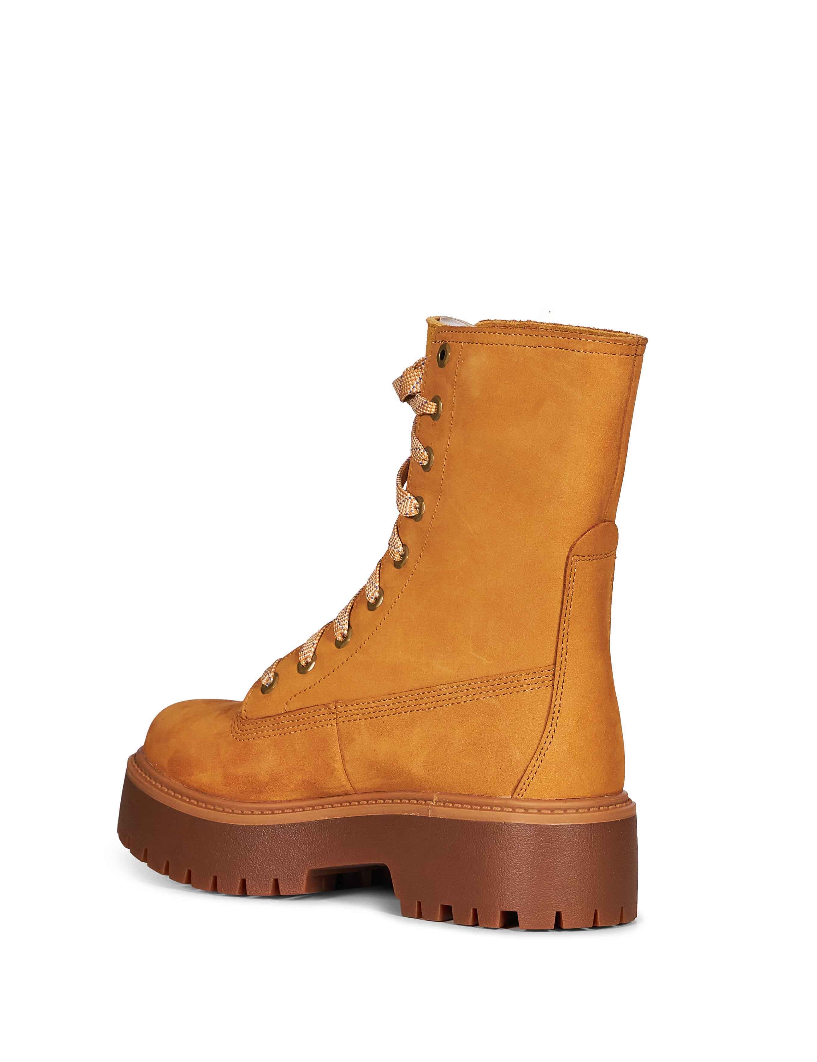Stivaletti Stone Street mid in beige 