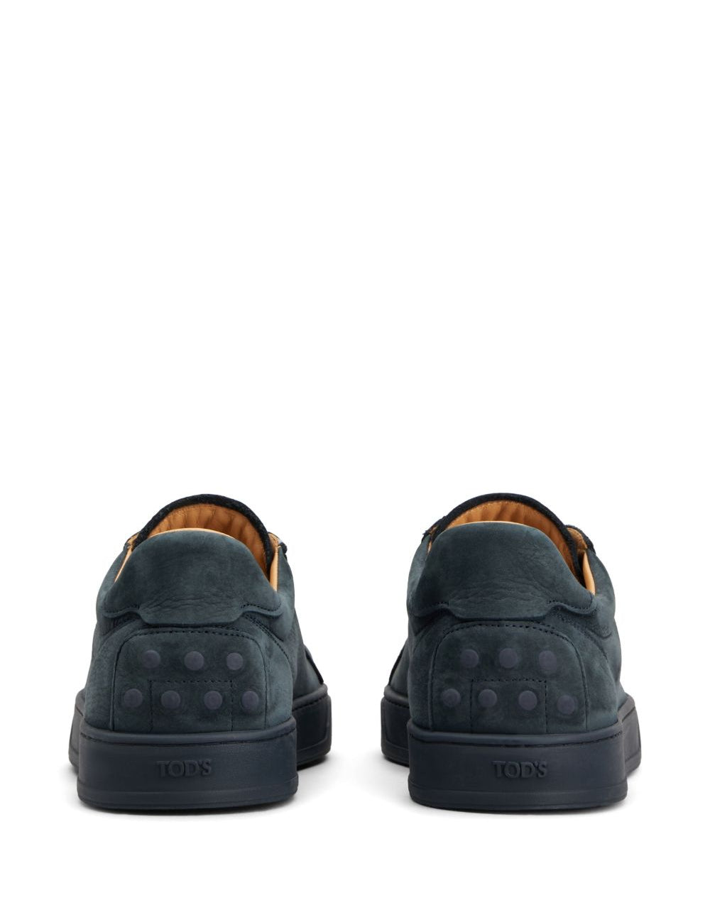 Sneakers in pelle scamosciata in  blu 