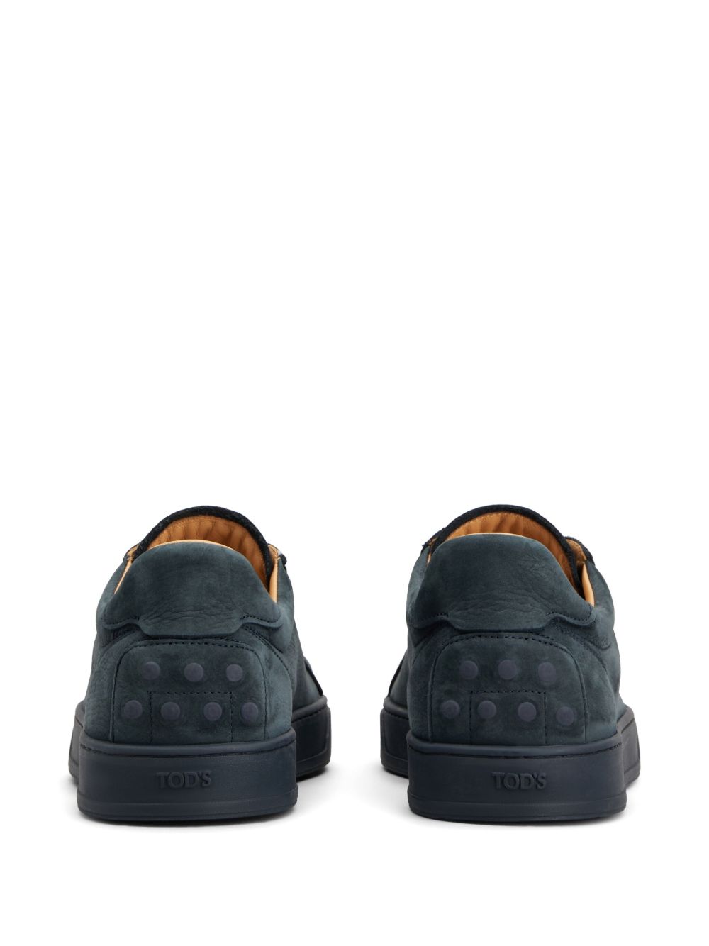 Sneakers in pelle scamosciata in  blu 