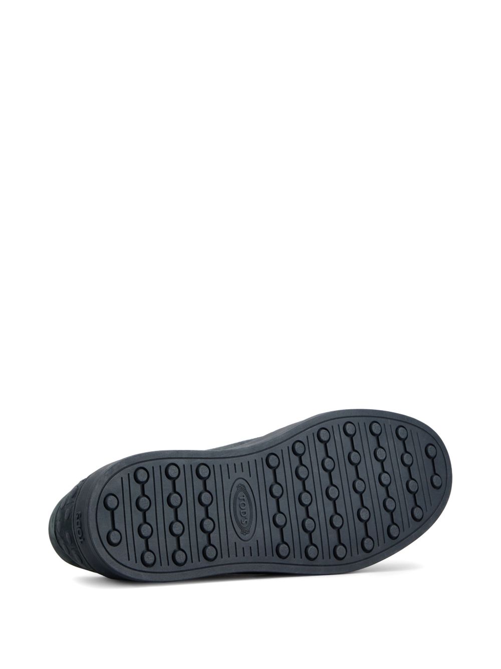 Sneakers in pelle scamosciata in  blu 