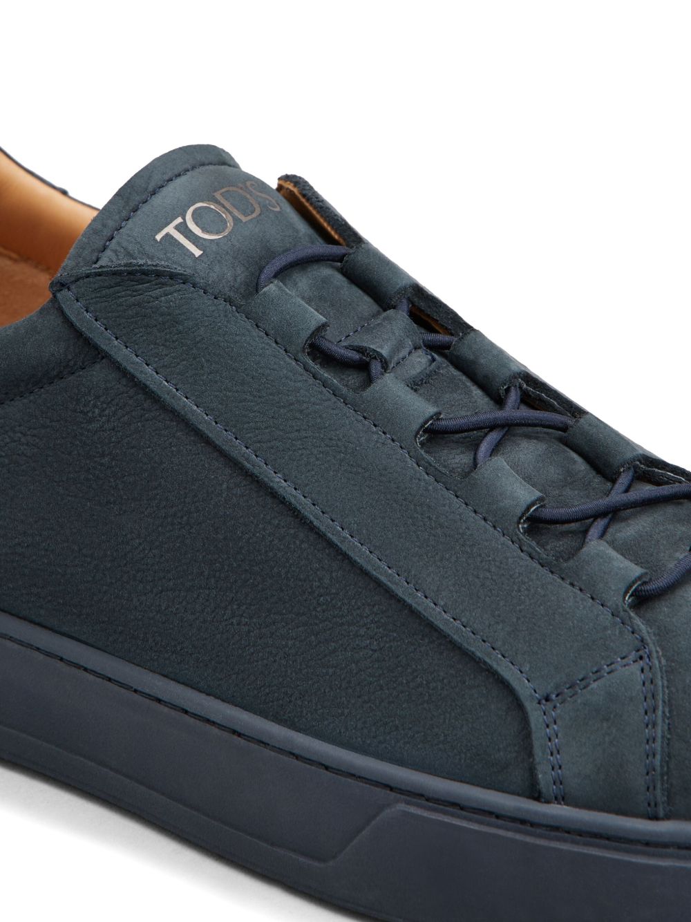 Sneakers in pelle scamosciata in  blu 