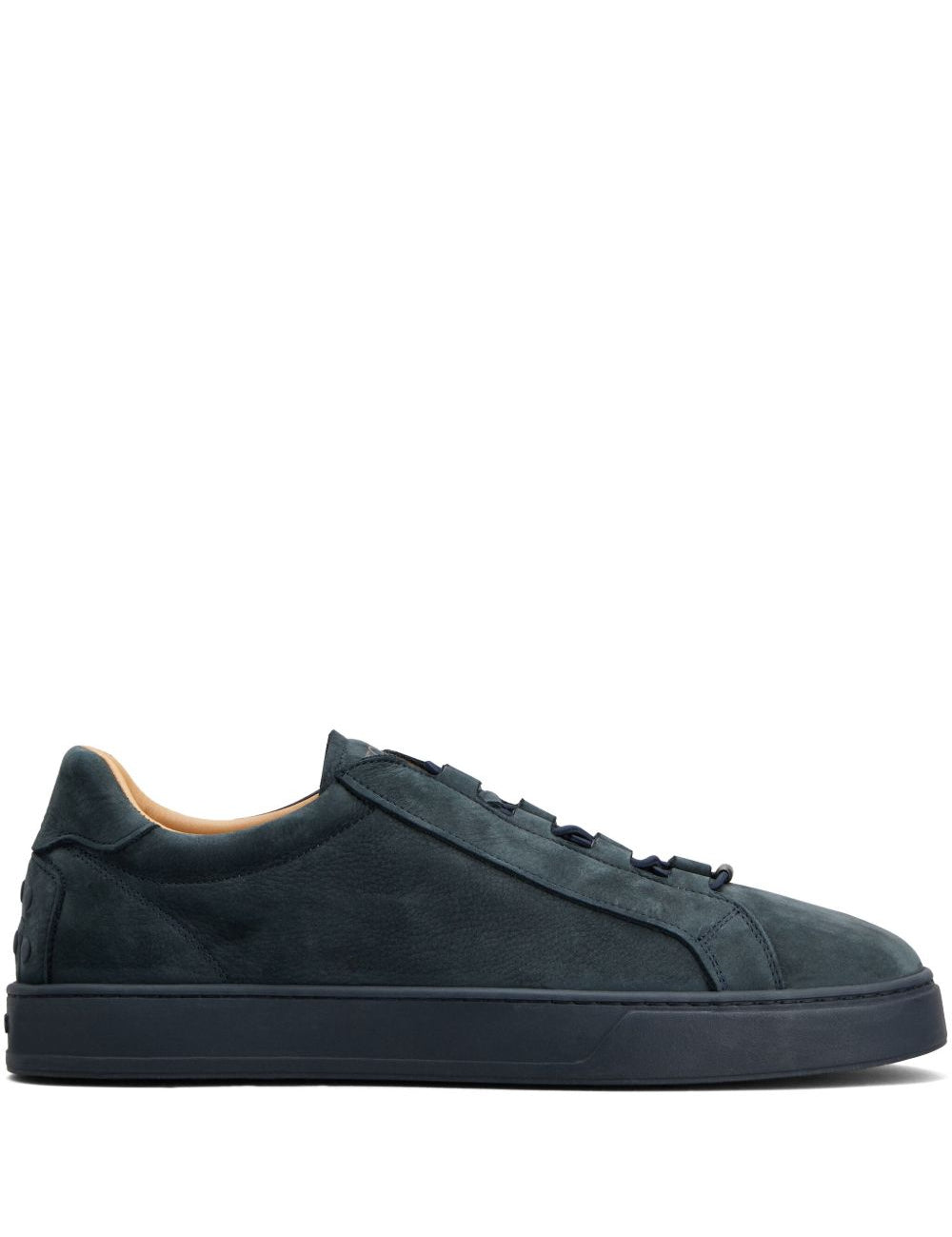 Sneakers in pelle scamosciata in  blu 