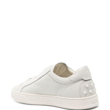 Sneakers in pelle in bianco 