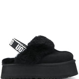 Mules Funkette con cinturino in nero 