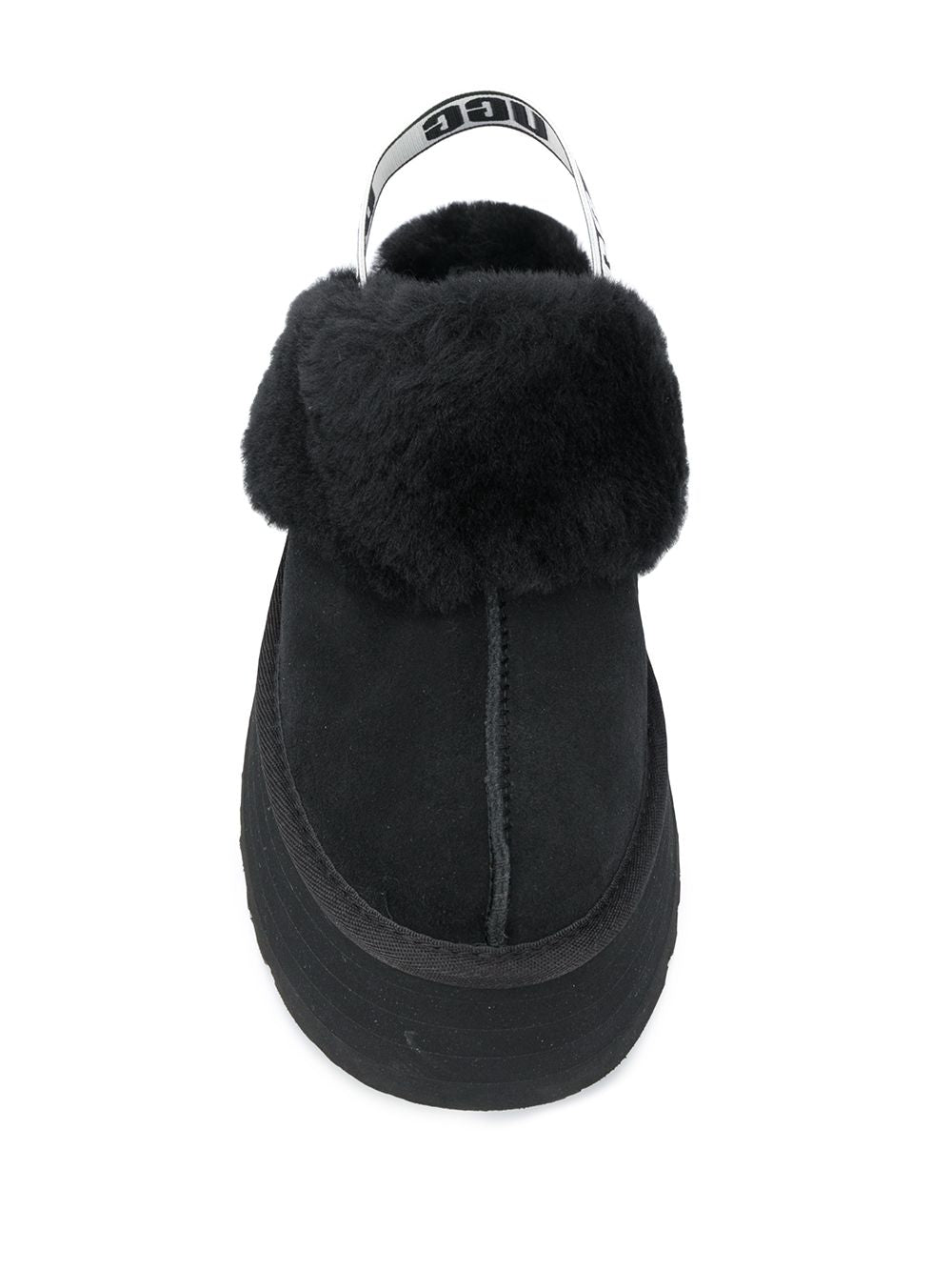 Mules Funkette con cinturino in nero 