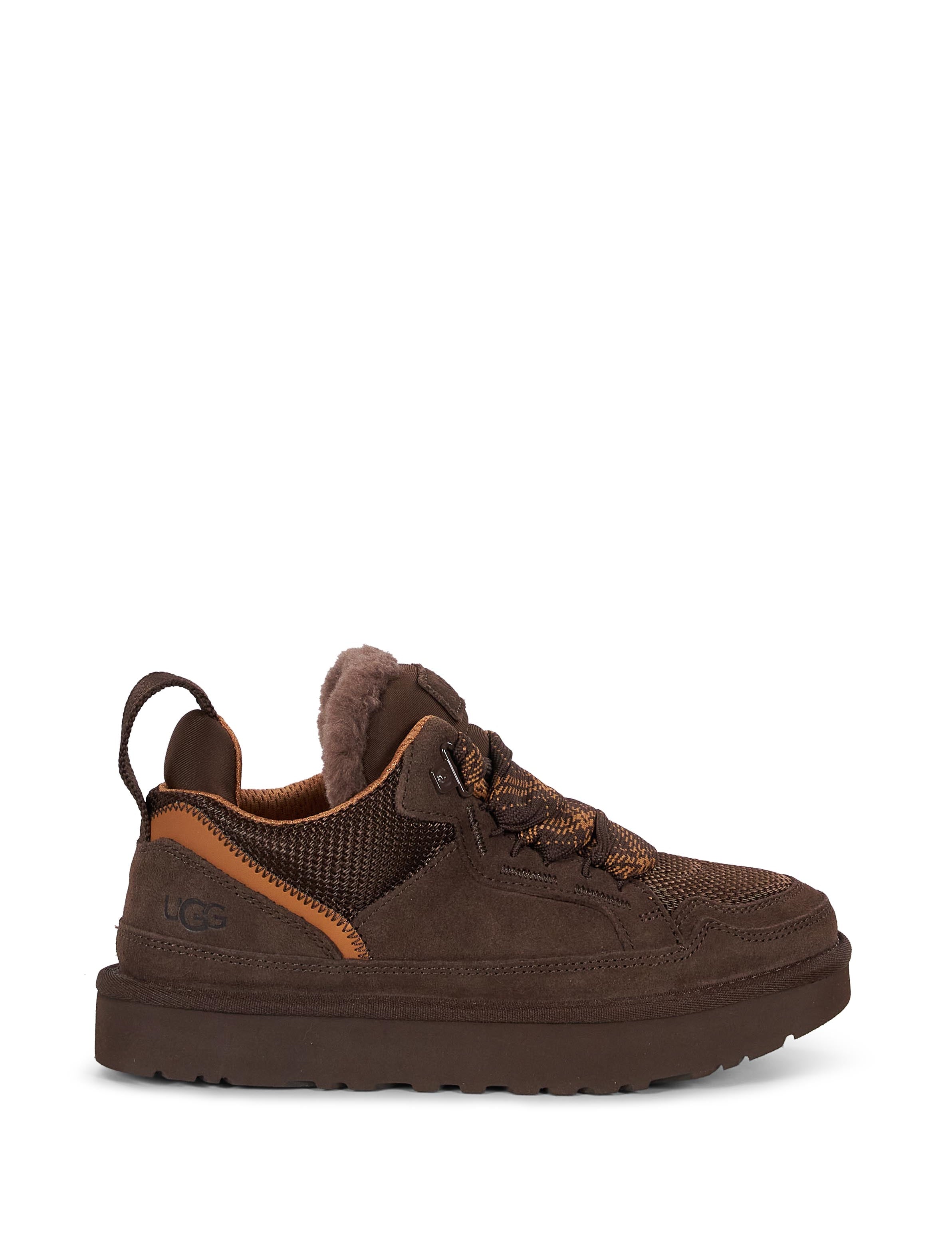Sneakers con lacci Lowmel in marrone 