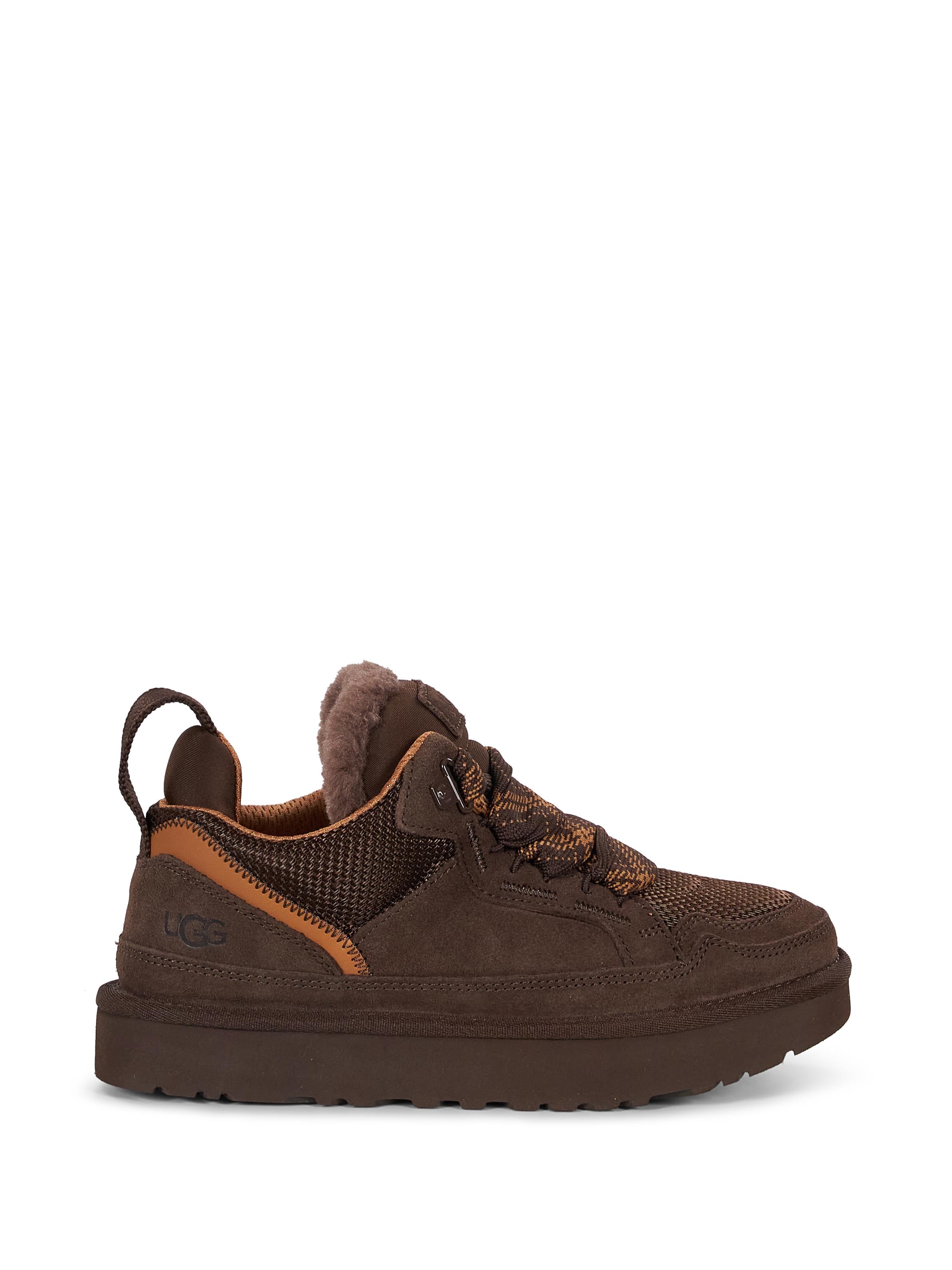 Sneakers con lacci Lowmel in marrone 