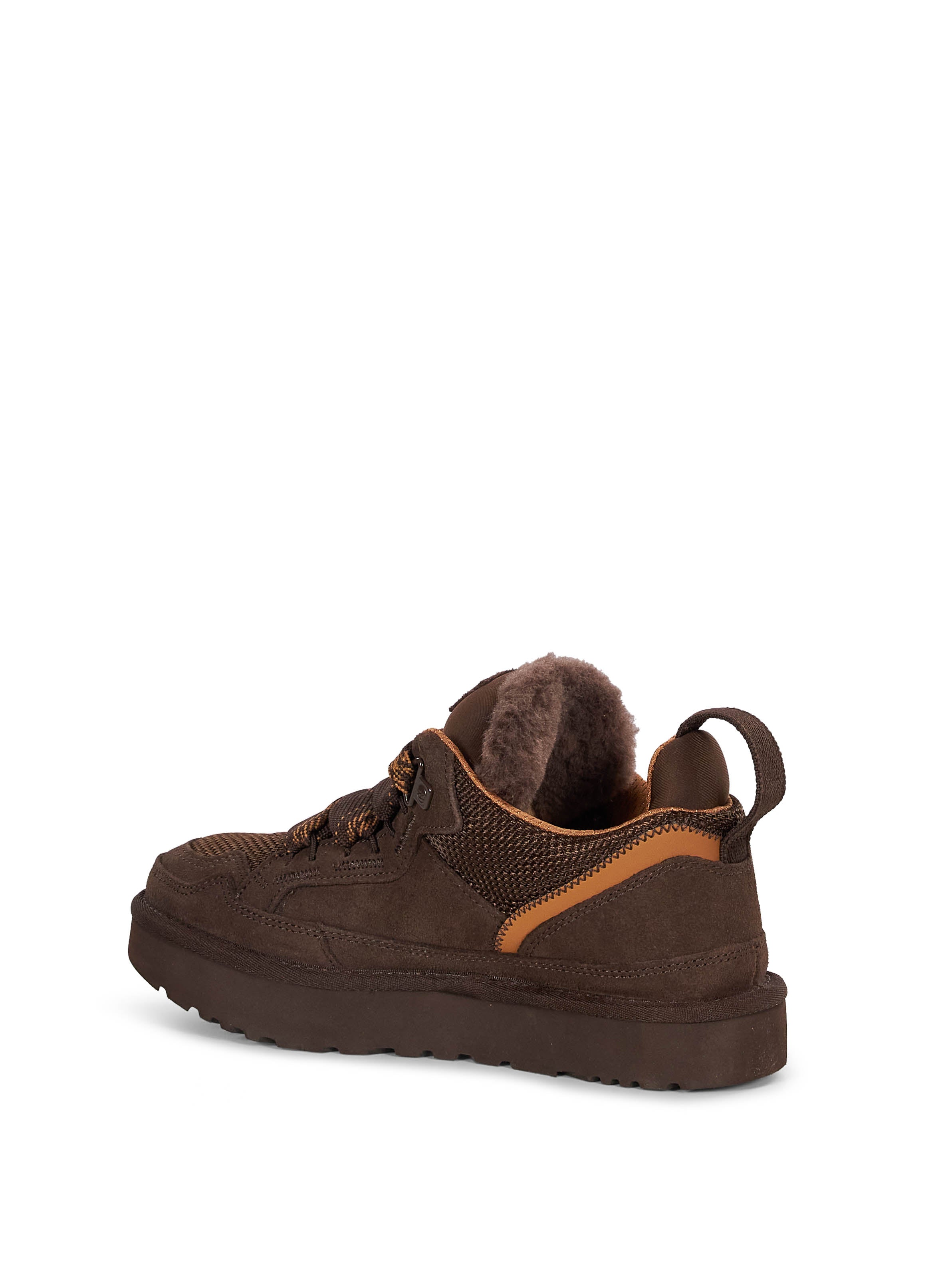 Sneakers con lacci Lowmel in marrone 