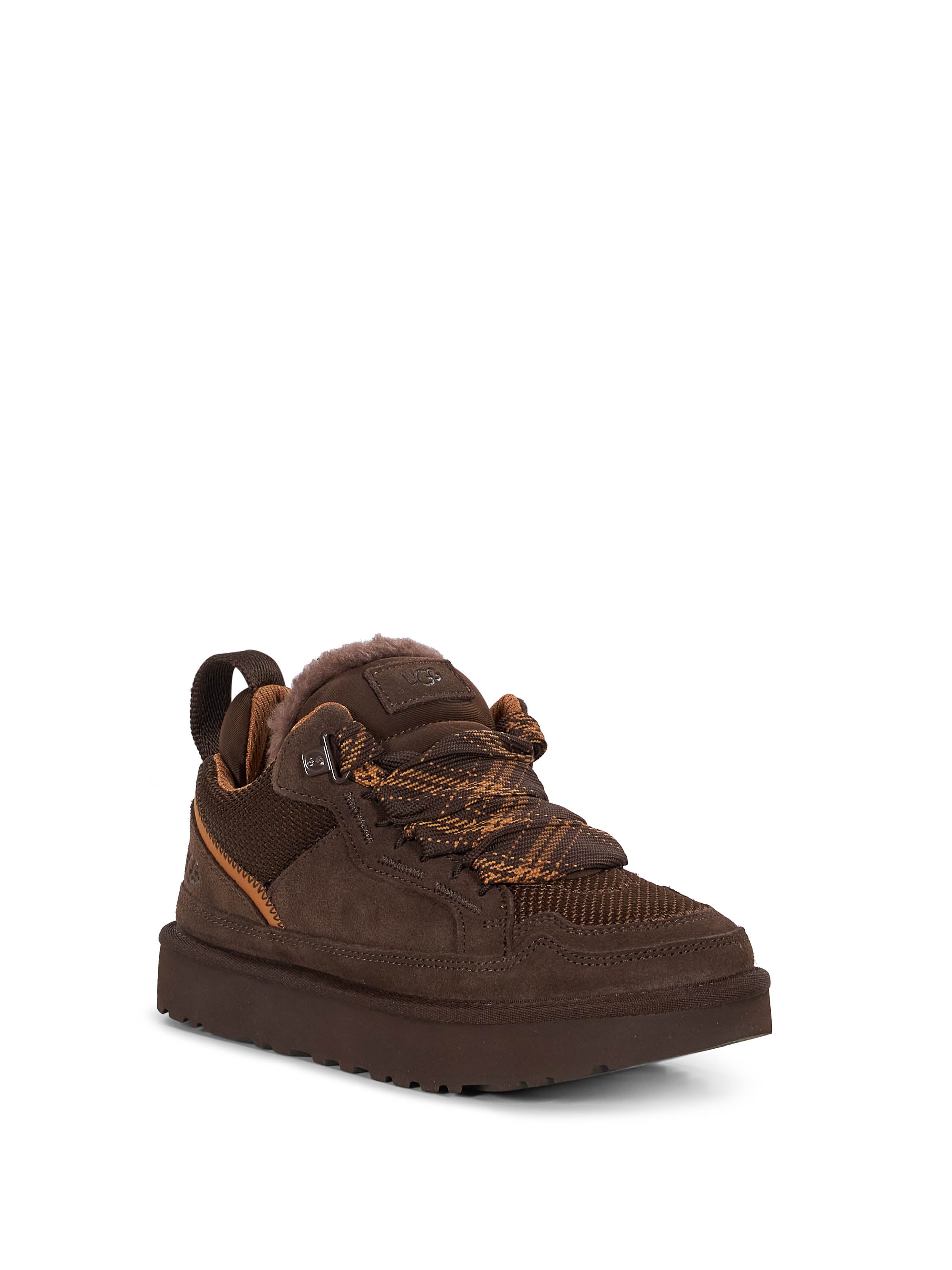 Sneakers con lacci Lowmel in marrone 