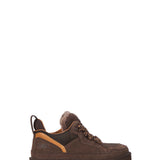 Sneakers lowmel con logo in marrone 
