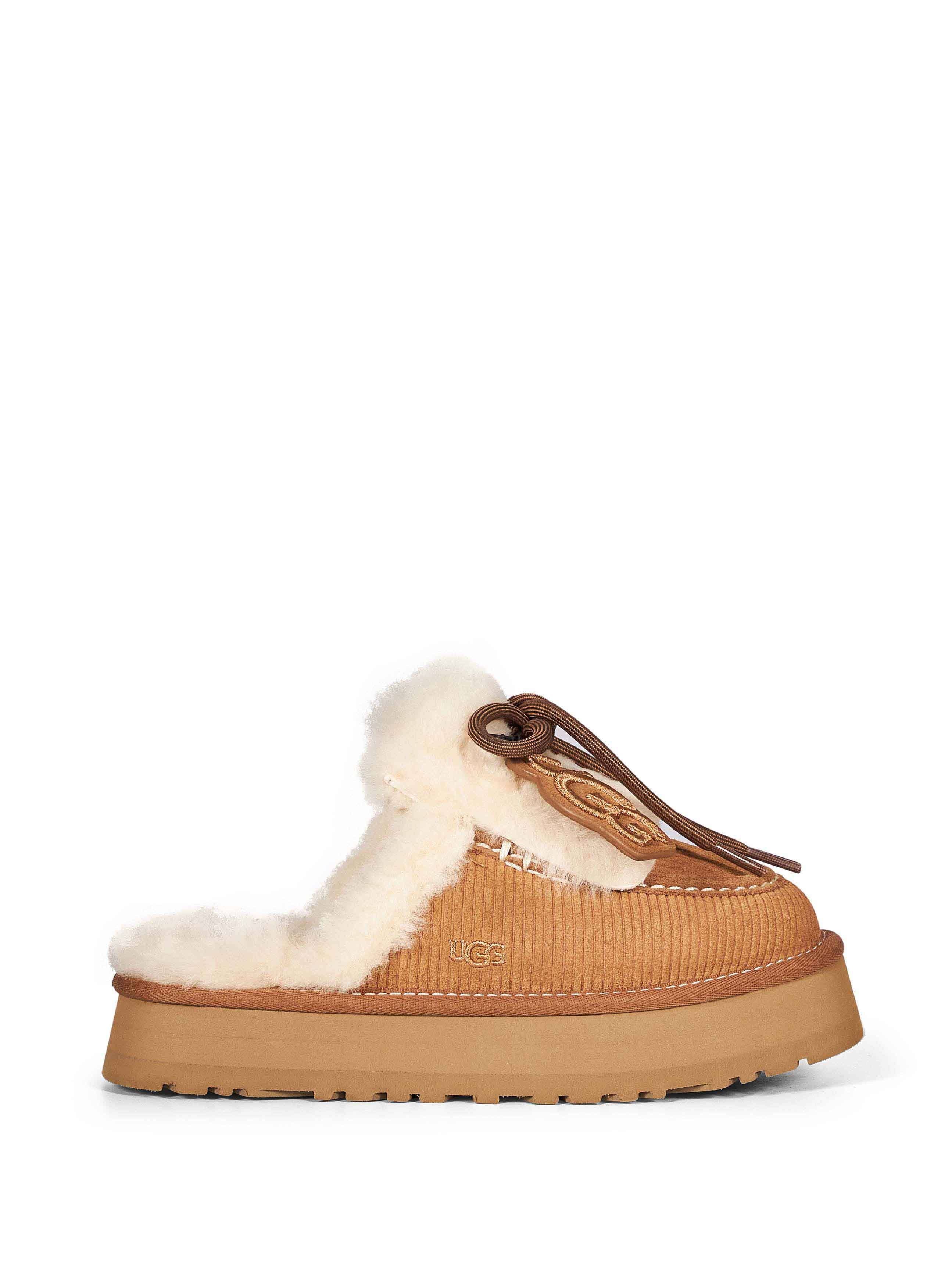 Mules Disquette Heritage in beige 